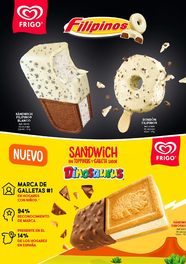 Bonbón Filipinos, sandwich blanco, sandwich dinosaurus